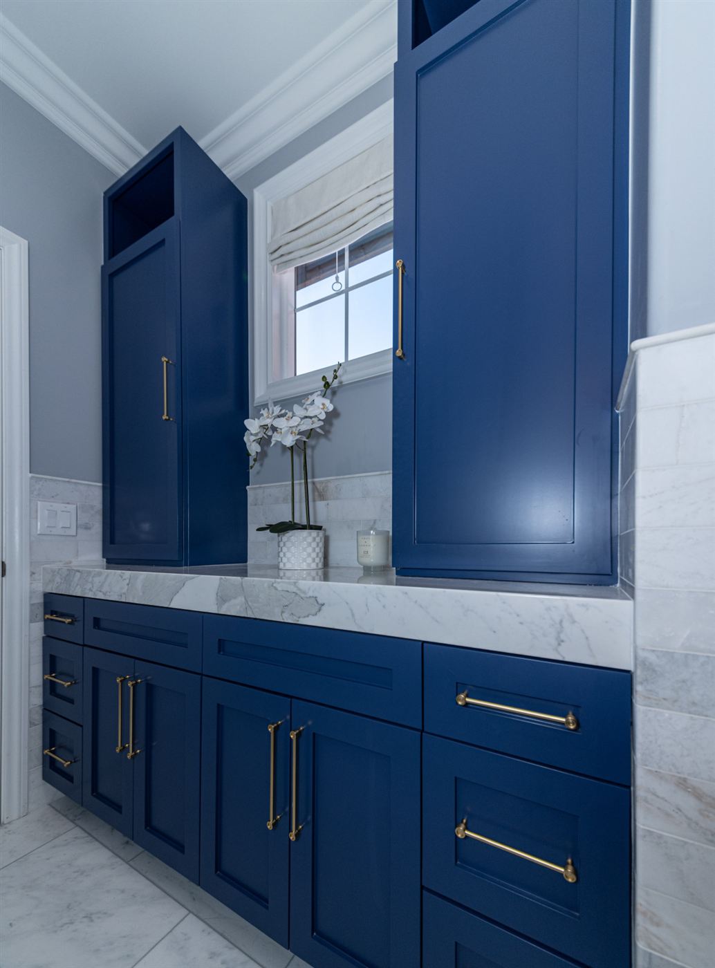 Calabasas master bathroom renovation â€” modern elegance with classic luxury, by ARKO Remodeling